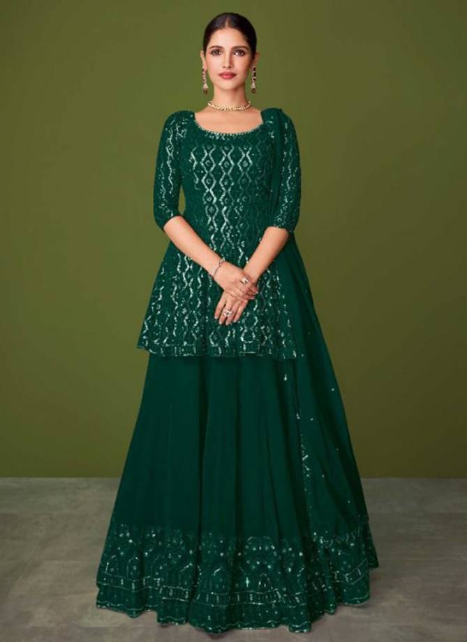 Sayuri Murad 148 Colour Heavy Festive Wear Georgette Designer Salwar Suits Collection